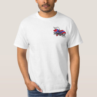 Norway - Norwegian flag Viking Ship Norge Norse T-Shirt