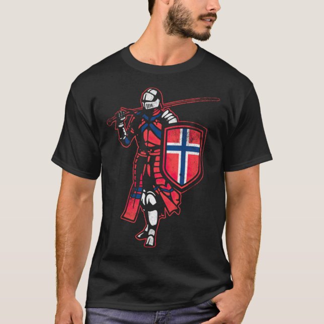 Norway Norwegian Knight T-Shirt (Front)