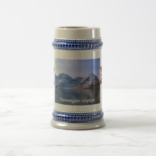Norway, Norwegian voyage Beer Stein
