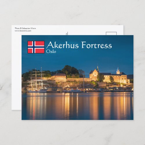Norway Oslo Akerhus Fortress Postcard
