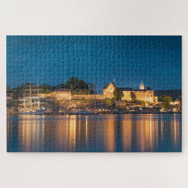 Norway Oslo Akershus Fortress Jigsaw Puzzle (Horizontal)