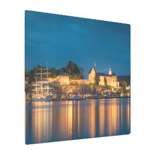 Norway Oslo Akershus Fortress Metal Print