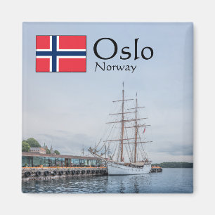 Norway Oslo Souvenir Magnet