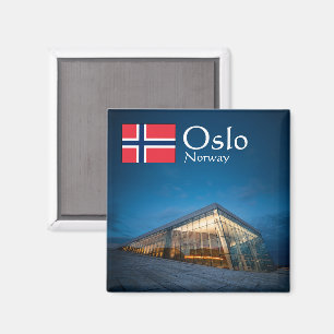 Norway Oslo Souvenir Magnet