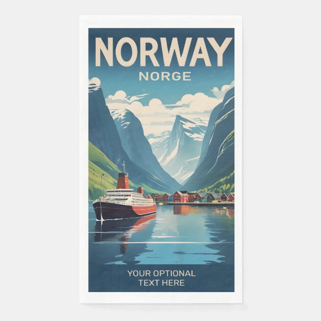 Norway Paper Guest Towels (Front)