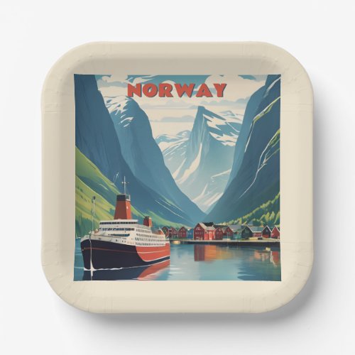 Norway Paper Plates