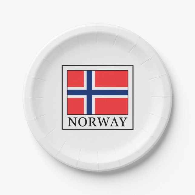 Norway Paper Plates (Front)
