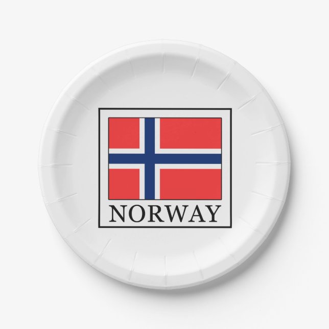 Norway Paper Plates (Front)
