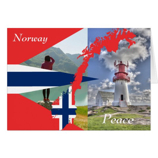 norway peace cards (Front Horizontal)