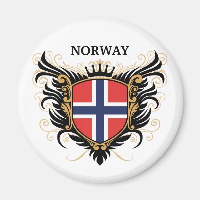 Norway [personalize] magnet (Front)