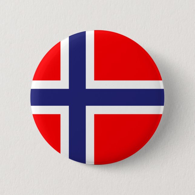 Norway Pinback Button (Front)