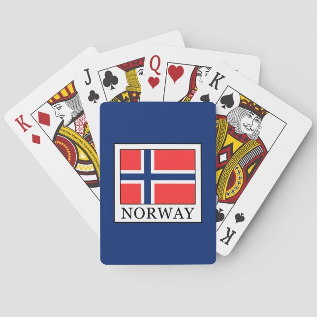 Norway Poker Cards (Back)
