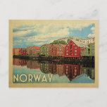Norway Postcard Vintage Travel
