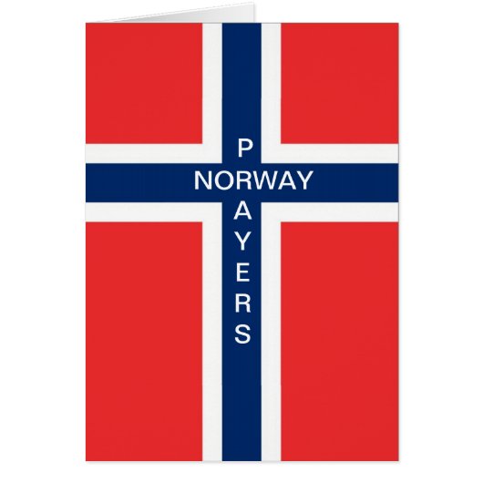 NORWAY PRAYERS CARDS (Front)