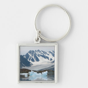 Norway, Receding Glacier and iceberg Keychain