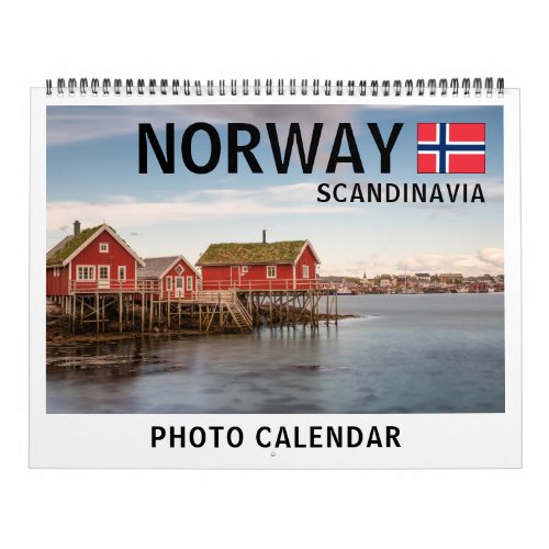 Norway Scandinavia 2025 Calendar