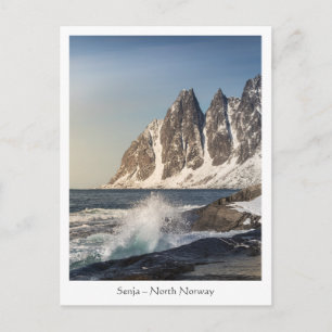 Norway Senja Island Postcard