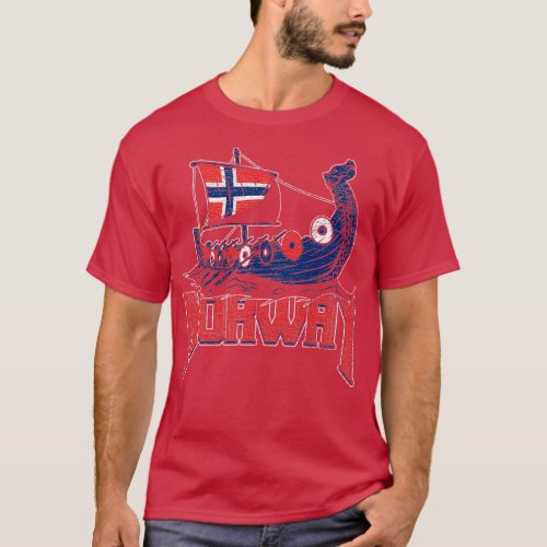 norway ship grunge T_Shirt