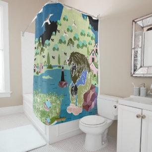 Norway Shower Curtain