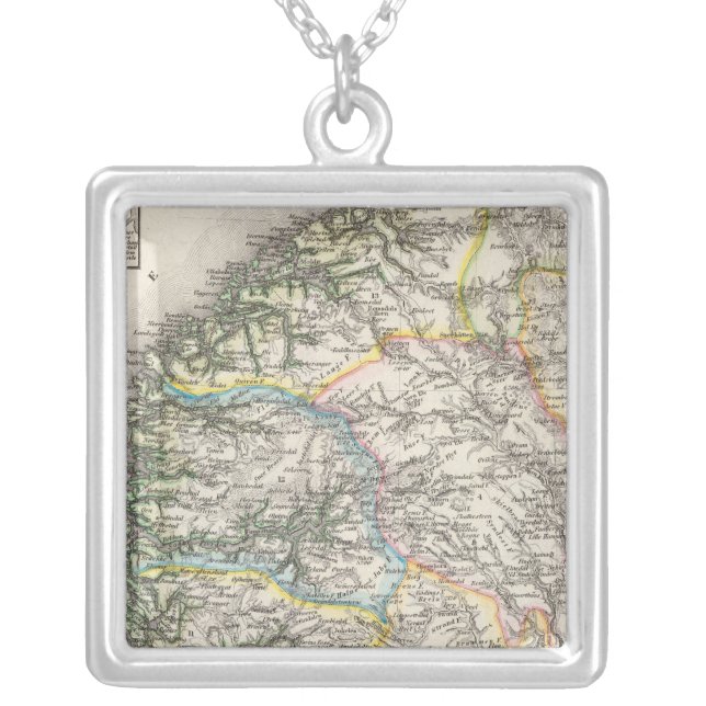 Norway Silver Plated Necklace (Front)