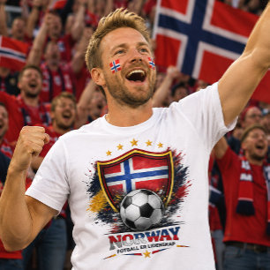 Norway Soccer Fan Norwegian Football World Cup T-Shirt