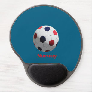 Norway Soccer Gel Mouse Pad