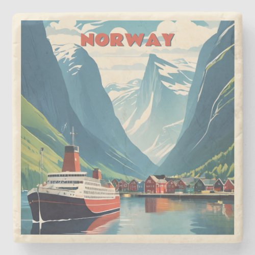 Norway Stone Coaster