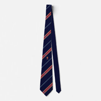 Norway stripes flag neck tie