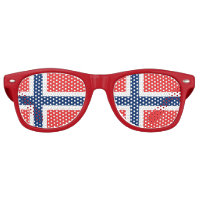 Norway Sunglasses, party shades / Norwegian flag