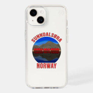 Norway Sunndalsøra Travel Norwegian Speck iPhone 14 Case