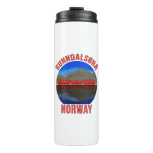 Norway Sunndalsøra Travel Norwegian Thermal Tumbler