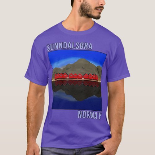 Norway Sunndalsra Travel Norwegian 1 T_Shirt