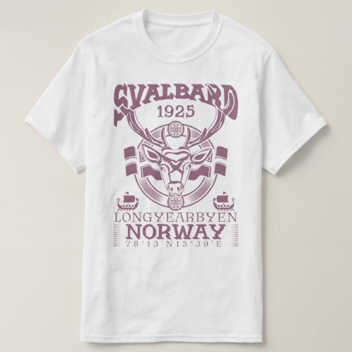 NORWAY SVALBARD LONGYEARBYEN _ REINDEER T_Shirt