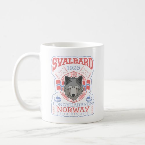 NORWAY SVALBARD LONGYEARBYEN _ SVALBARD ARCTIC FOX COFFEE MUG