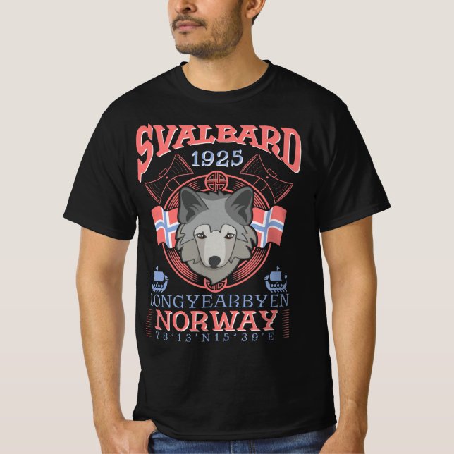 NORWAY SVALBARD LONGYEARBYEN - SVALBARD ARCTIC FOX T-Shirt (Front)