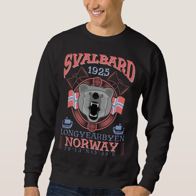 NORWAY SVALBARD LONGYEARBYEN. SWEATSHIRT (Front)