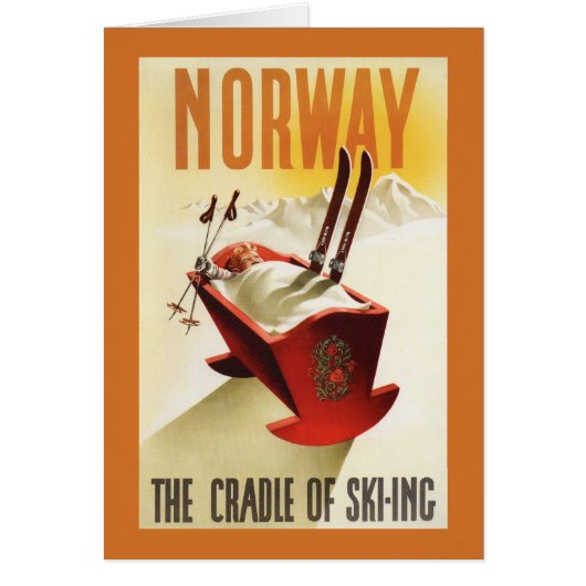 Norway - The Cradle of Skiing Cards (Front)