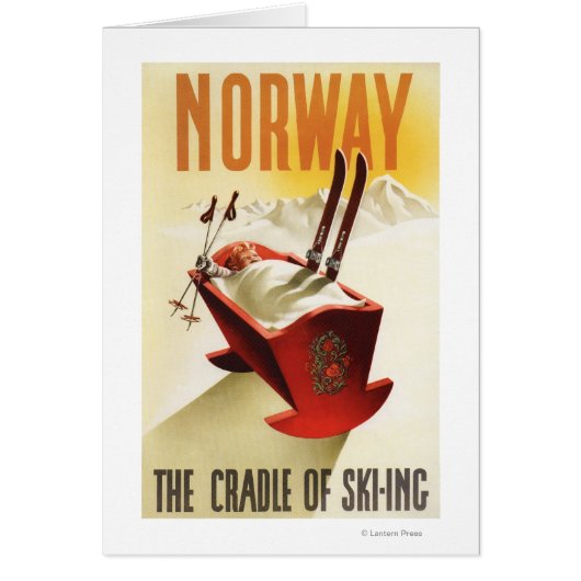 Norway - The Cradle of Skiing Cards (Front)