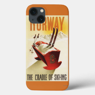 Norway - The Cradle of Skiing iPhone 13 Case