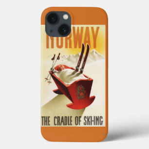 Norway - The Cradle of Skiing iPhone 13 Case