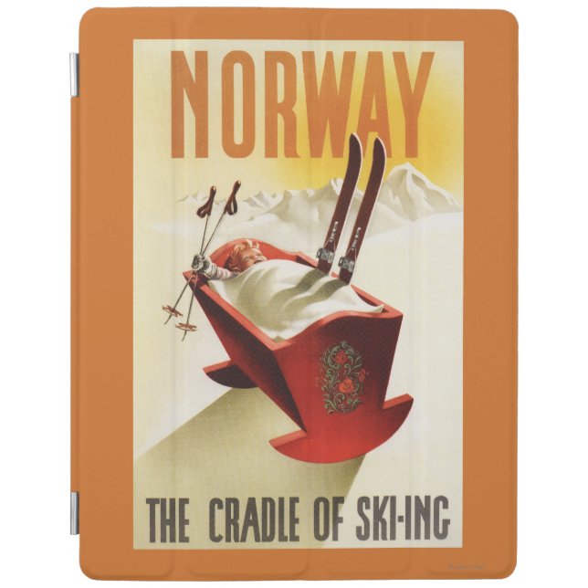 Norway - The Cradle of Skiing iPad Smart Cover (Front)