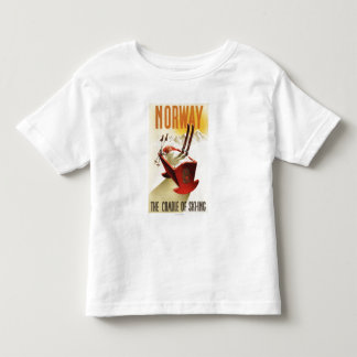 Norway - The Cradle of Skiing Toddler T-shirt