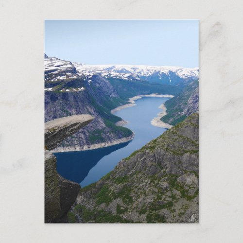 Norway _ Trolltunga Postcard