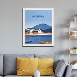 Norway Tromso Framed Art