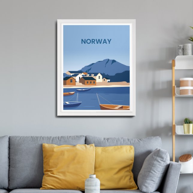Norway Tromso Framed Art (Living Room 3)