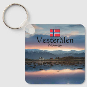 Norway Vesteralen Souvenir Keychain