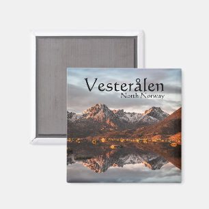 Norway Vesteralen Souvenir Magnet