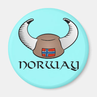 Norway Viking Hat Magnet