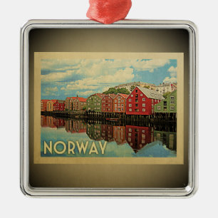 Norway Vintage Travel Ornament