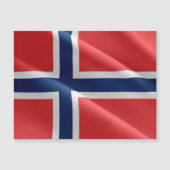 Norway - Waving Flag - (Front)